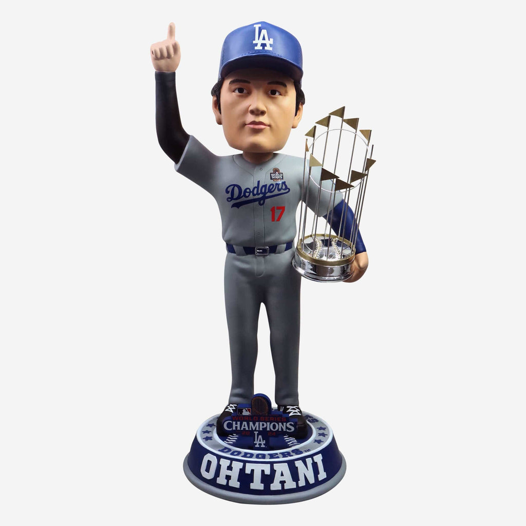 Shohei Ohtani Los Angeles Dodgers 2024 World Series Champions 3 Ft Player Bobblehead FOCO - FOCO.com