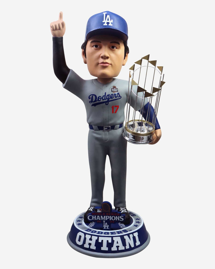 Shohei Ohtani Los Angeles Dodgers 2024 World Series Champions 3 Ft Player Bobblehead FOCO - FOCO.com