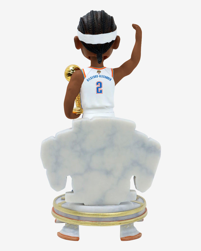 Shai Gilgeous-Alexander Oklahoma City Thunder 2025 NBA Champions Celebration 3 Ft Bobblehead FOCO - FOCO.com