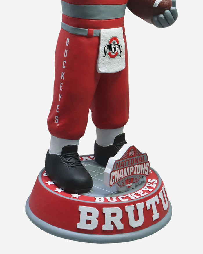 Brutus Buckeye Ohio State Buckeyes 2024 Football National Champions Mascot 3 Ft Bobblehead FOCO - FOCO.com