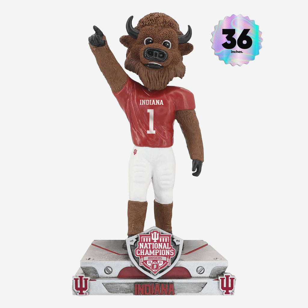 Football National Champions Mascot 36 in Bobblehead FOCO - FOCO.com