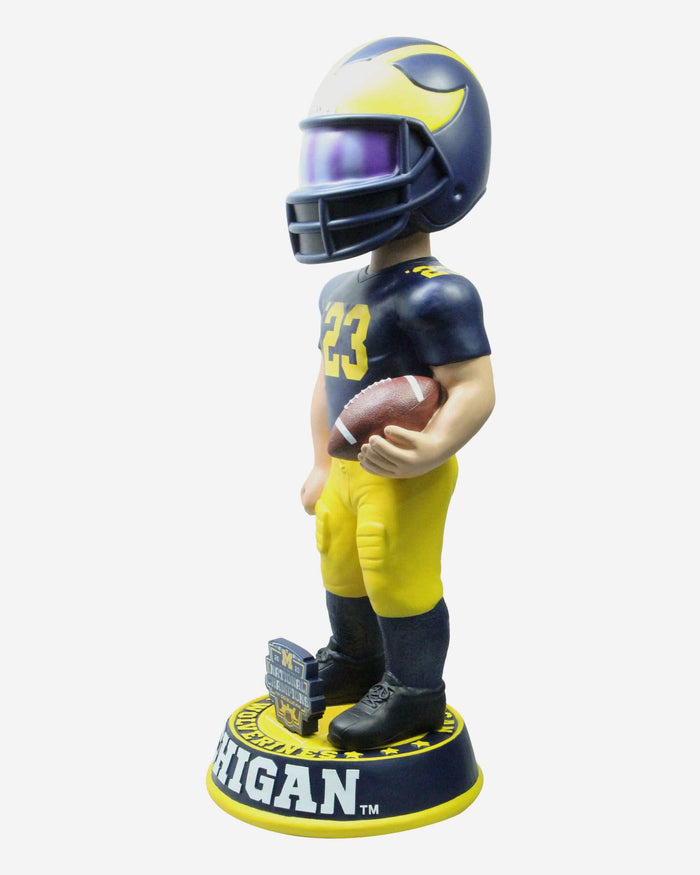 Michigan Wolverines 2023 Football National Champions 3 Ft Bobblehead FOCO - FOCO.com