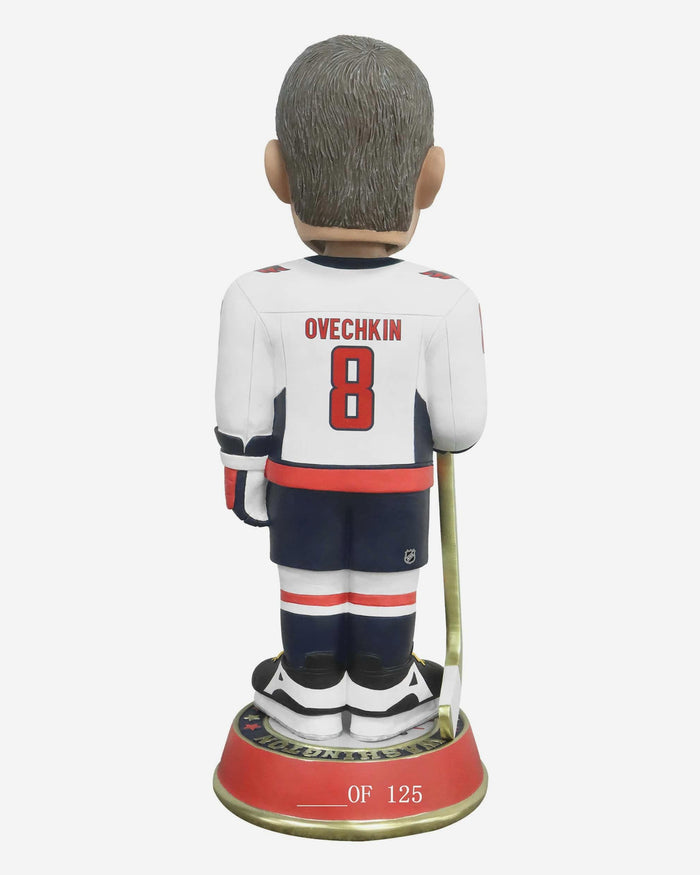 Alex Ovechkin Washington Capitals NHL All-Time Goals Leader 3 Ft Bobblehead FOCO - FOCO.com