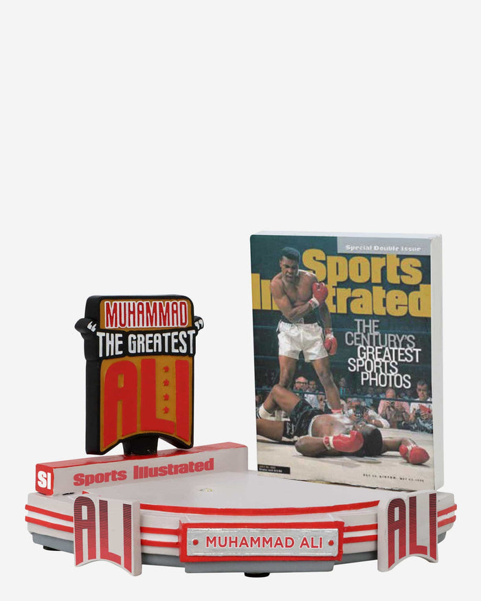 Muhammad Ali 1965 World Heavyweight Title Sports Illustrated Cover Bobblehead FOCO - FOCO.com