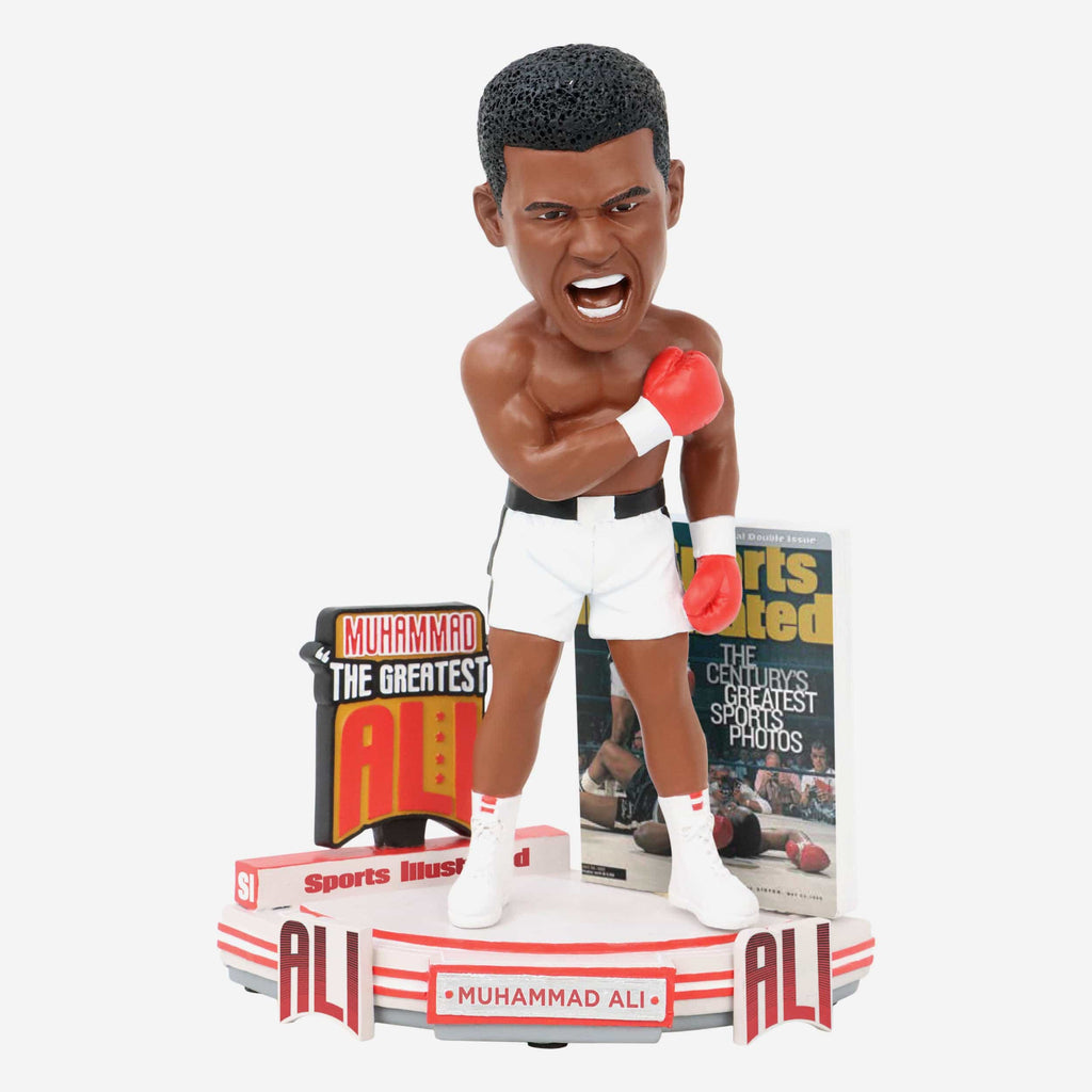 Muhammad Ali 1965 World Heavyweight Title Sports Illustrated Cover Bobblehead FOCO - FOCO.com