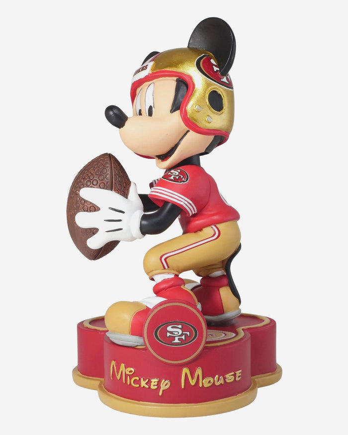 San Francisco 49ers Disney Mickey Mouse Uniform Bobblehead FOCO - FOCO.com