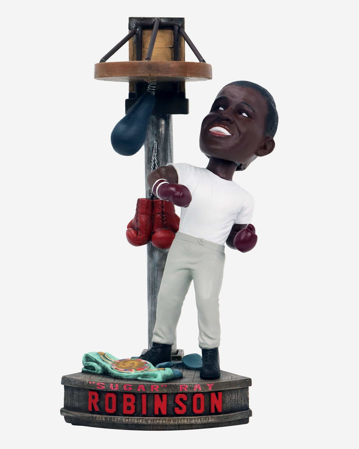 Sugar Ray Robinson Speed Bag Bobblehead FOCO - FOCO.com