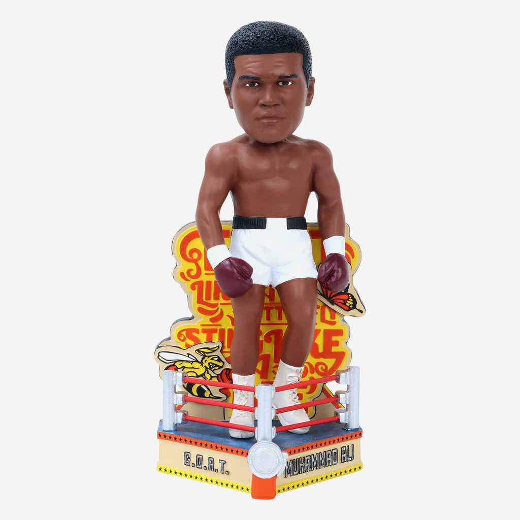 Muhammad Ali Float Like A Butterfly Sting Like A Bee Bobblehead FOCO - FOCO.com