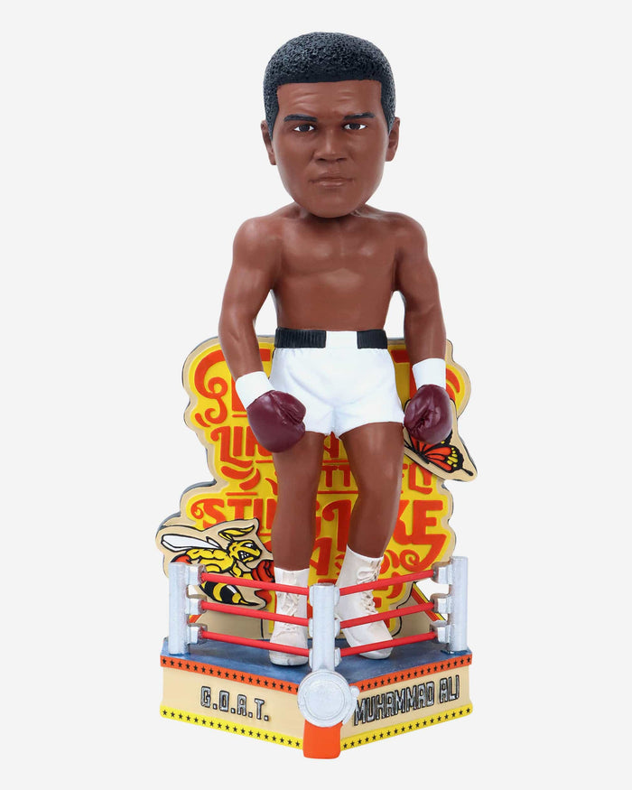 Muhammad Ali Float Like A Butterfly Sting Like A Bee Bobblehead FOCO - FOCO.com