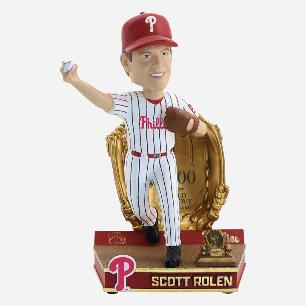 Scott Rolen Philadelphia Phillies 2000 Gold Glove Bobblehead FOCO - FOCO.com