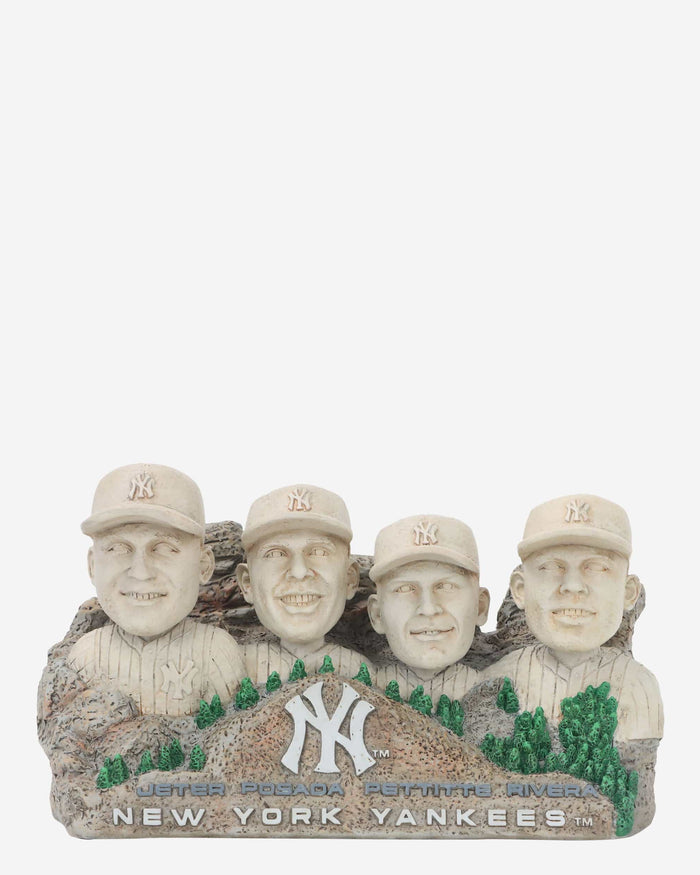 New York Yankees Core Four Mountain Mini Bobblehead Scene FOCO - FOCO.com