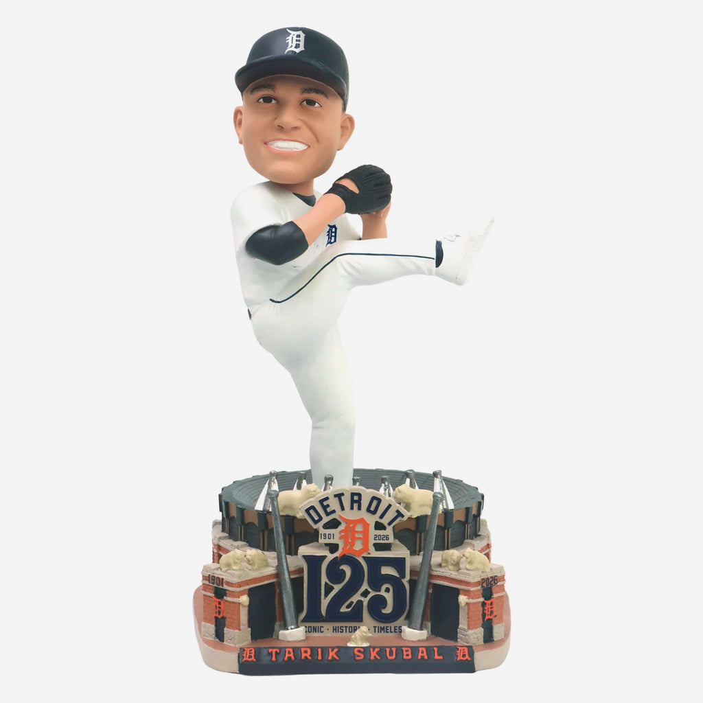 Tarik Skubal Detroit Tigers 125th Anniversary Season Bobblehead FOCO - FOCO.com