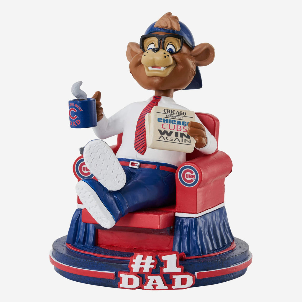 Clark Chicago Cubs No 1 Dad Mascot Bobblehead FOCO - FOCO.com