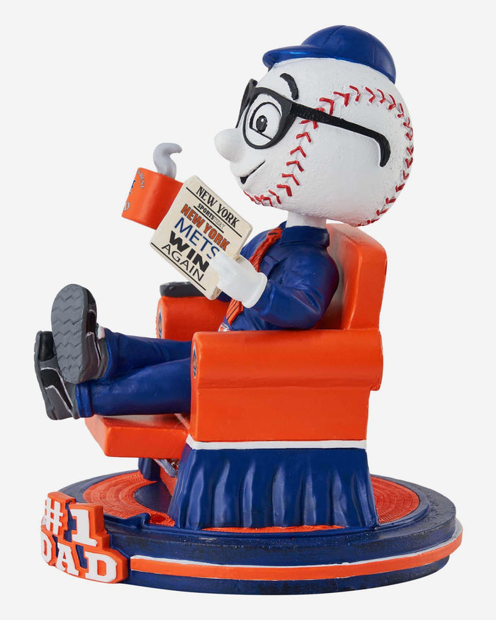 Mr Met New York Mets No 1 Dad Mascot Bobblehead FOCO