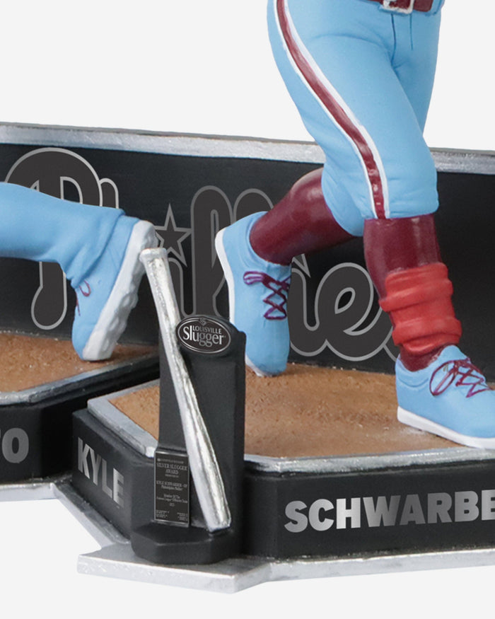JT Realmuto & Kyle Schwarber Philadelphia Phillies 2022 Silver Slugger Dual Bobblehead FOCO - FOCO.com