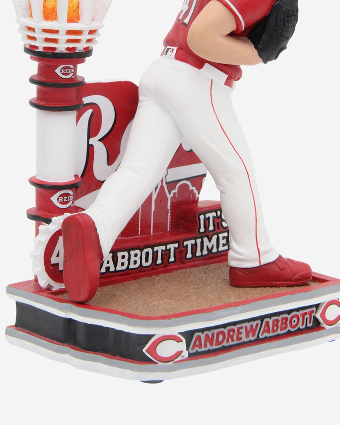 Andrew Abbott Cincinnati Reds Major League Debut Bobblehead FOCO - FOCO.com