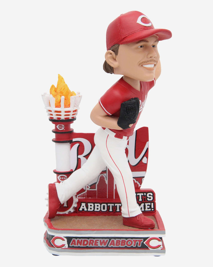 Andrew Abbott Cincinnati Reds Major League Debut Bobblehead FOCO - FOCO.com