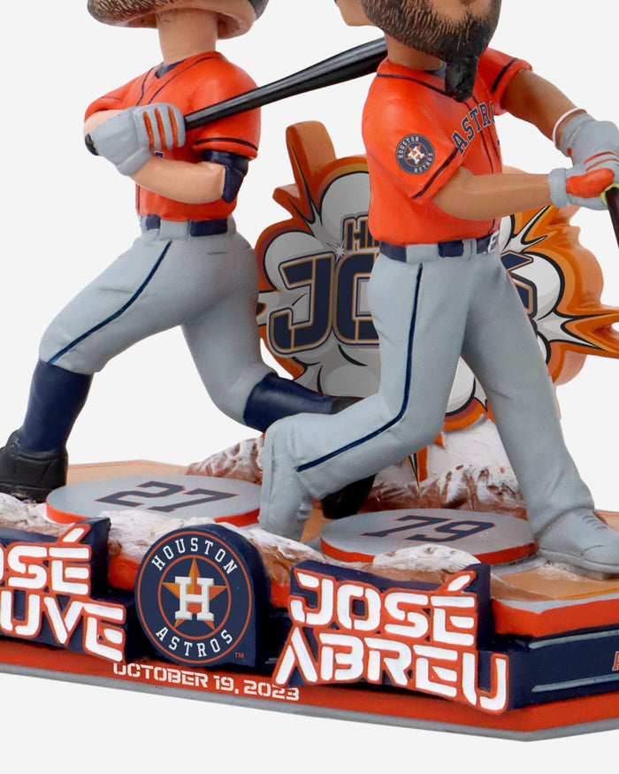 Jose Altuve & Jose Abreu Houston Astros 2023 ALCS Game 4 Hip Hip Jose Dual Bobblehead FOCO - FOCO.com