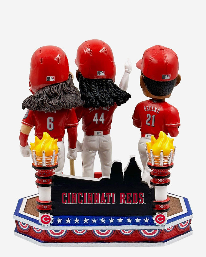 Cincinnati Reds Americas Team Mini Bobblehead Scene FOCO - FOCO.com