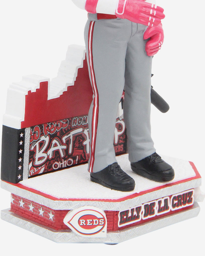Elly De La Cruz Cincinnati Reds Bat Flip Bobblehead FOCO - FOCO.com