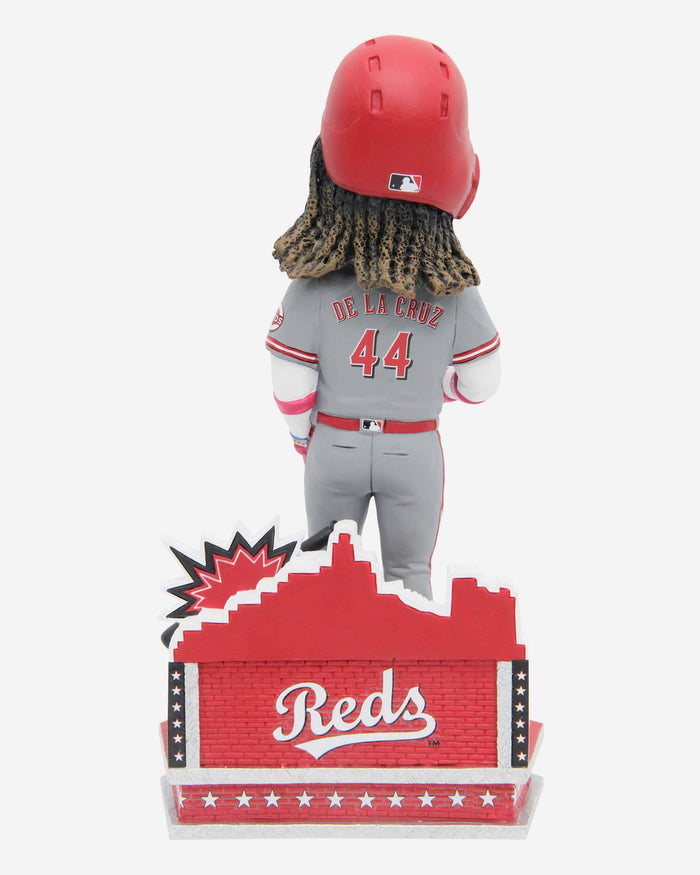 Elly De La Cruz Cincinnati Reds Bat Flip Bobblehead FOCO - FOCO.com