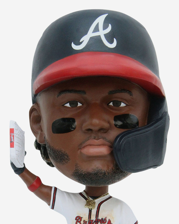 Ronald Acuna Jr Atlanta Braves 40 Home Runs & 70 Stolen Bases Bighead Bobblehead FOCO - FOCO.com