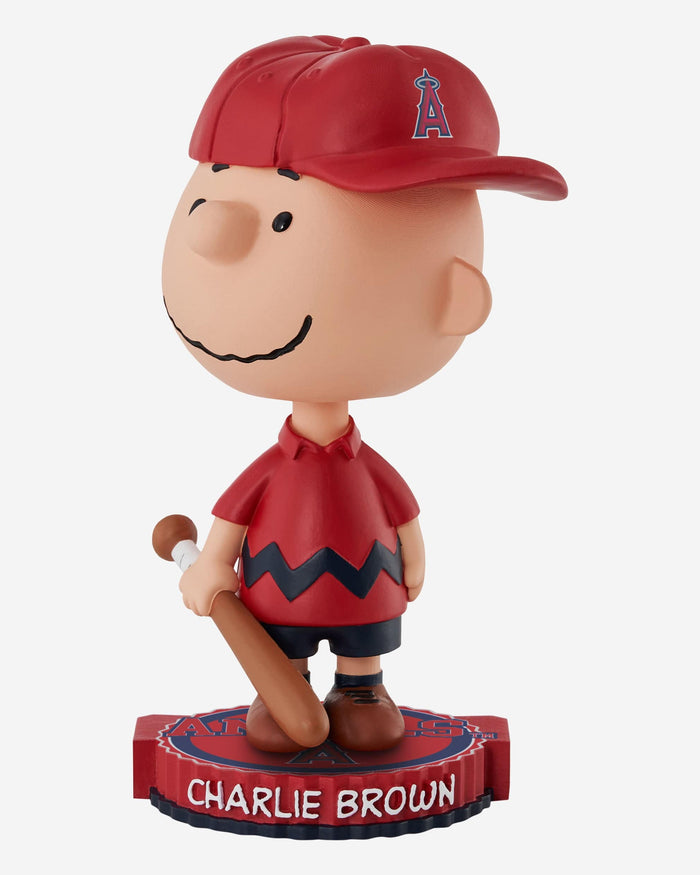 Los Angeles Dodgers Charlie Brown Peanuts Bighead Bobblehead FOCO