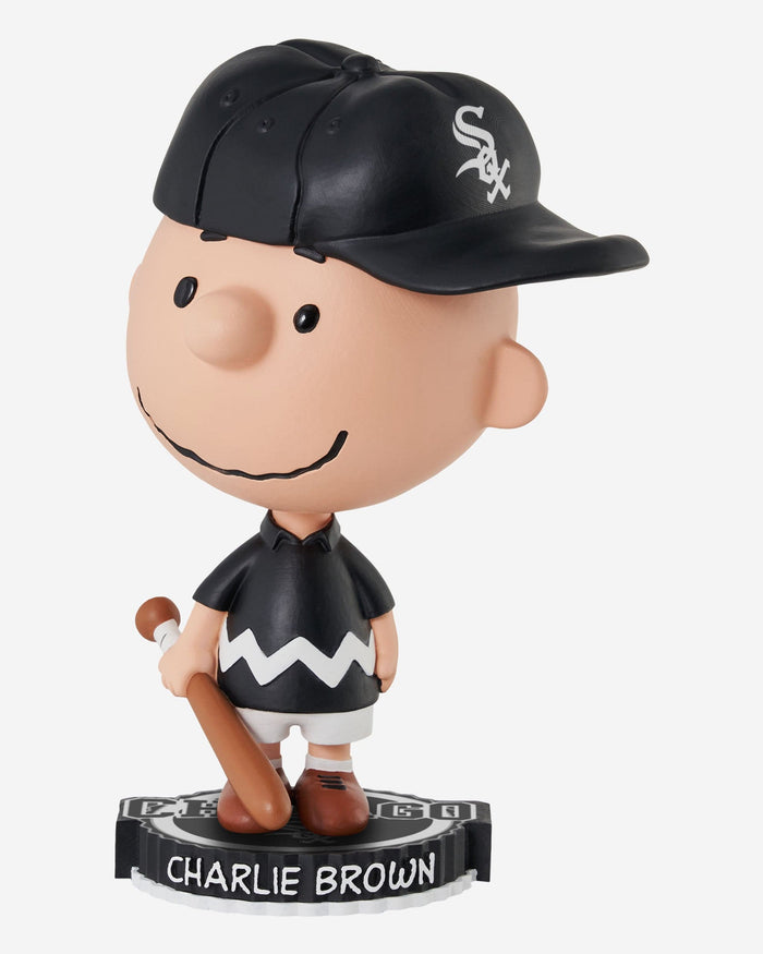 Chicago White Sox Charlie Brown Peanuts Bighead Bobblehead FOCO - FOCO.com