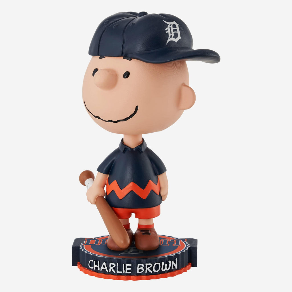 Detroit Tigers Charlie Brown Peanuts Bighead Bobblehead FOCO - FOCO.com
