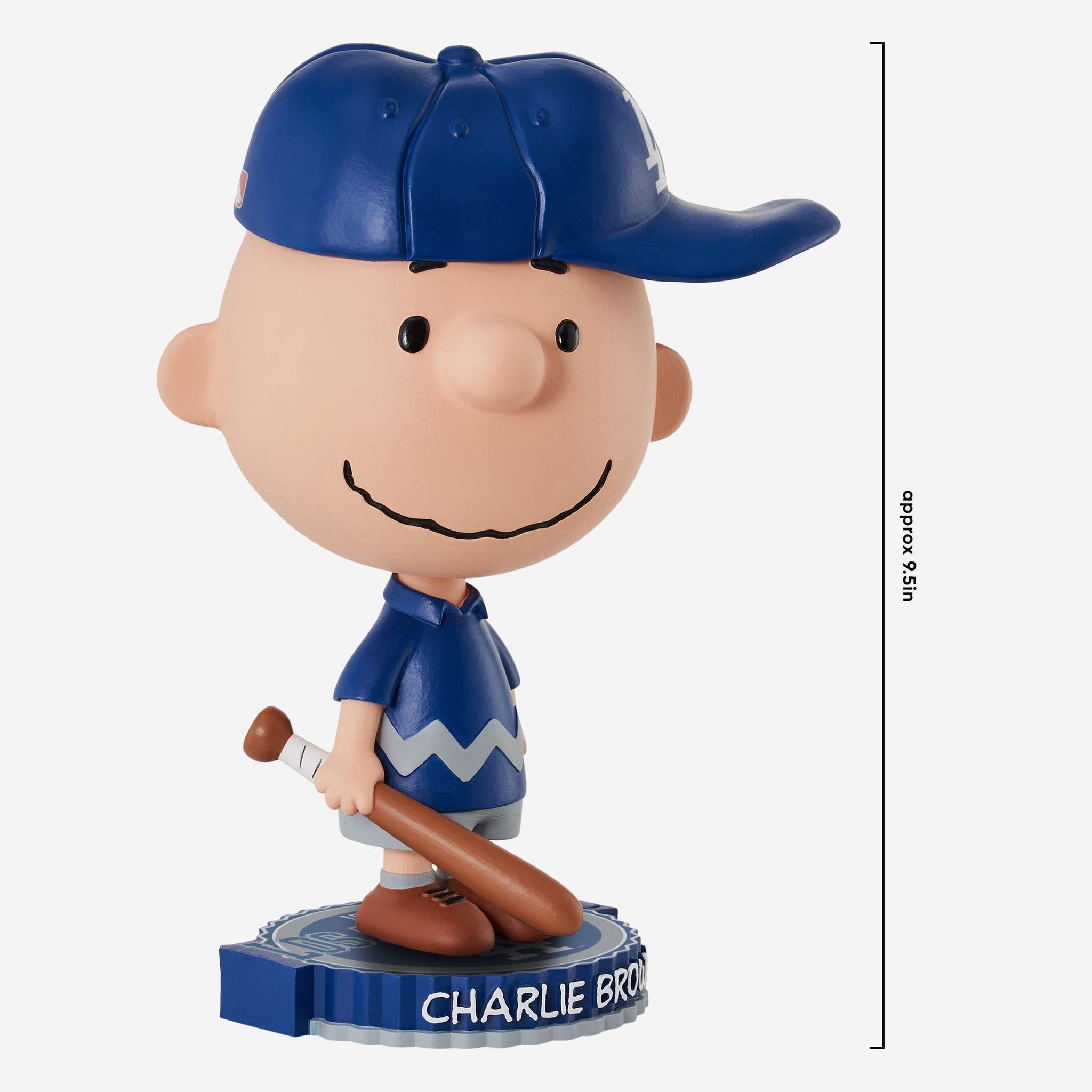 Los Angeles Dodgers Charlie Brown Peanuts Bighead Bobblehead FOCO