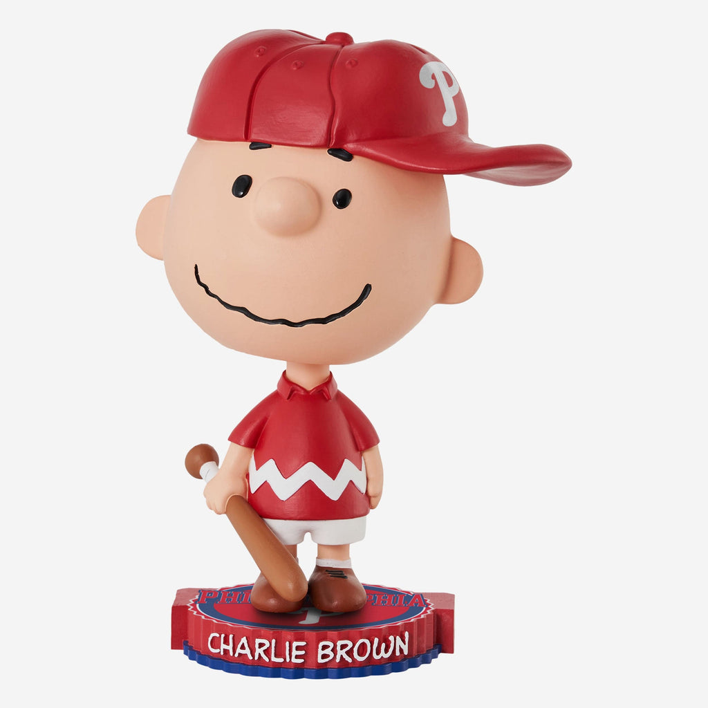 Philadelphia Phillies Charlie Brown Peanuts Bighead Bobblehead FOCO - FOCO.com