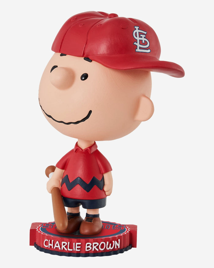 Charlie Brown And Snoopy Playing Baseball St. Louis Cardinals Mlb