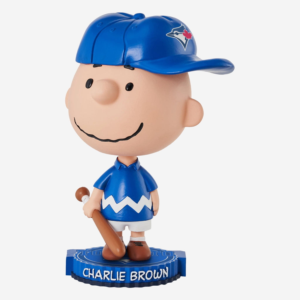 Toronto Blue Jays Charlie Brown Peanuts Bighead Bobblehead FOCO - FOCO.com