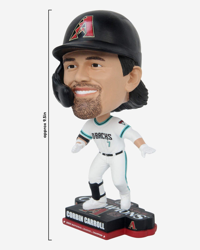 Corbin Carroll Arizona Diamondbacks 2023 National League Champions Gamebreaker Bighead Bobblehead FOCO - FOCO.com