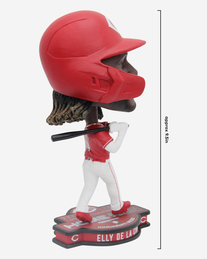 Elly De La Cruz Cincinnati Reds First Career Home Run Bighead Bobblehead FOCO - FOCO.com