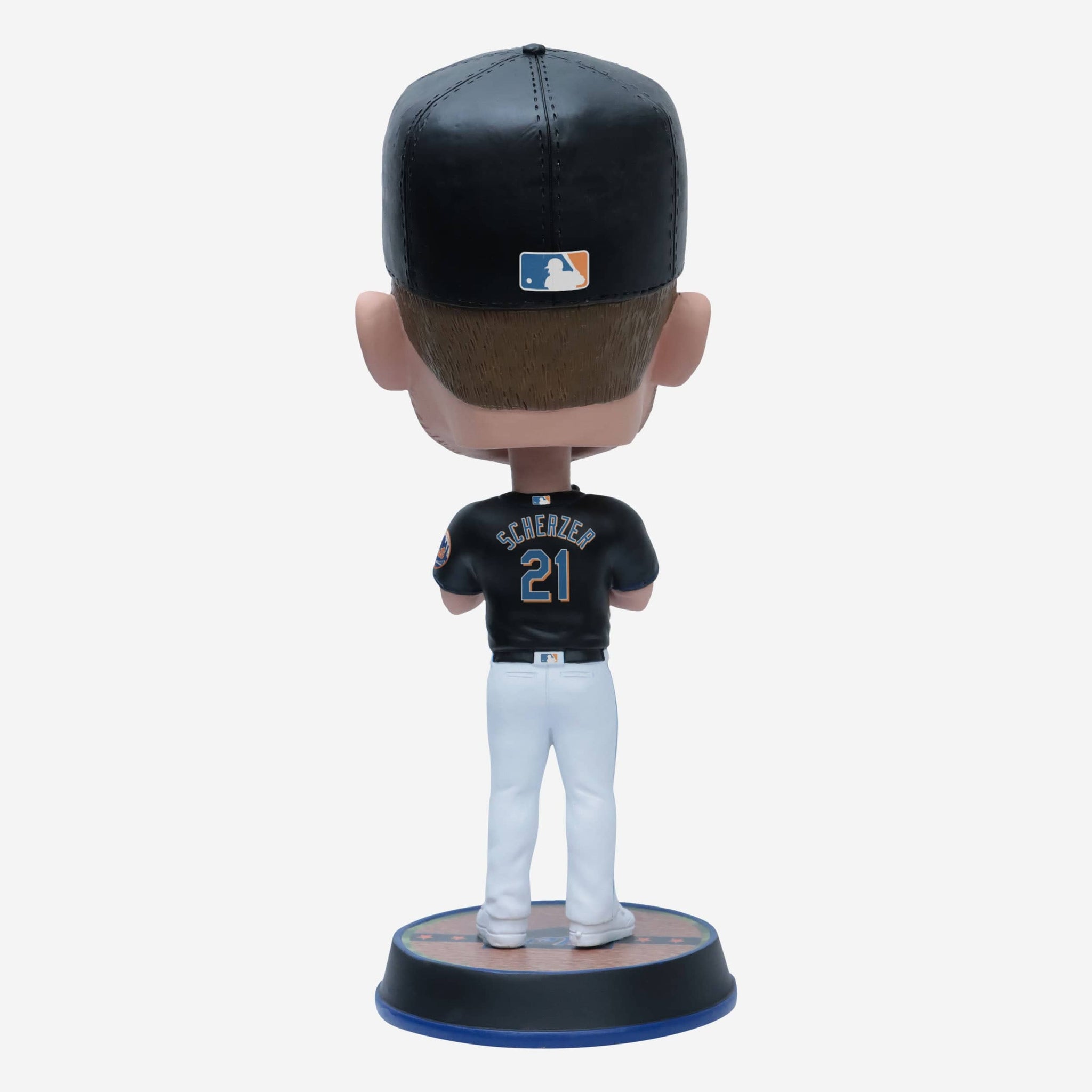 Max Scherzer New York Mets Black Jersey Bobblehead FOCO