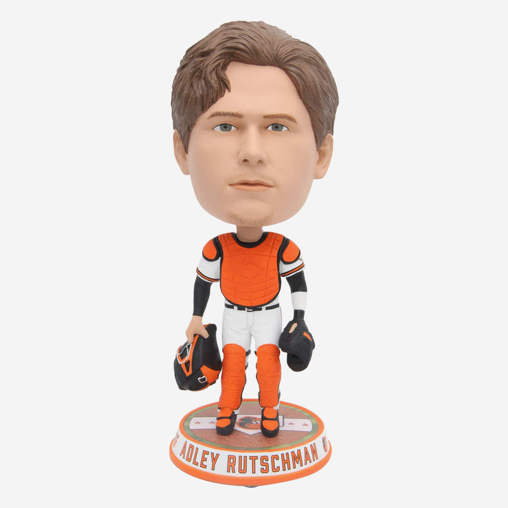 Adley Rutschman Baltimore Orioles Field Stripe Bighead Bobblehead FOCO - FOCO.com