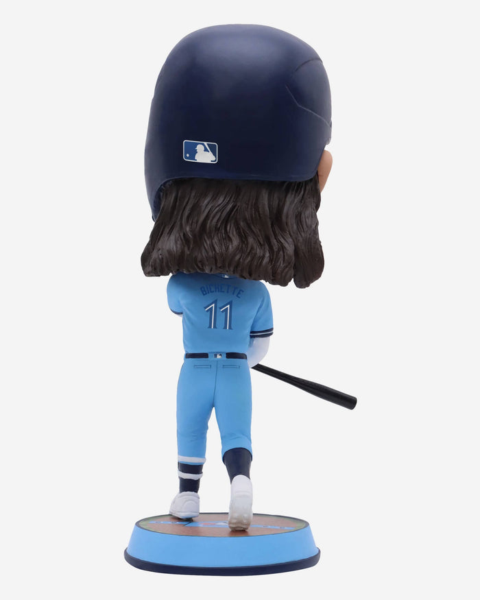 Bo Bichette Toronto Blue Jays Powder Blue Uniform Field Stripe Bighead Bobblehead FOCO - FOCO.com