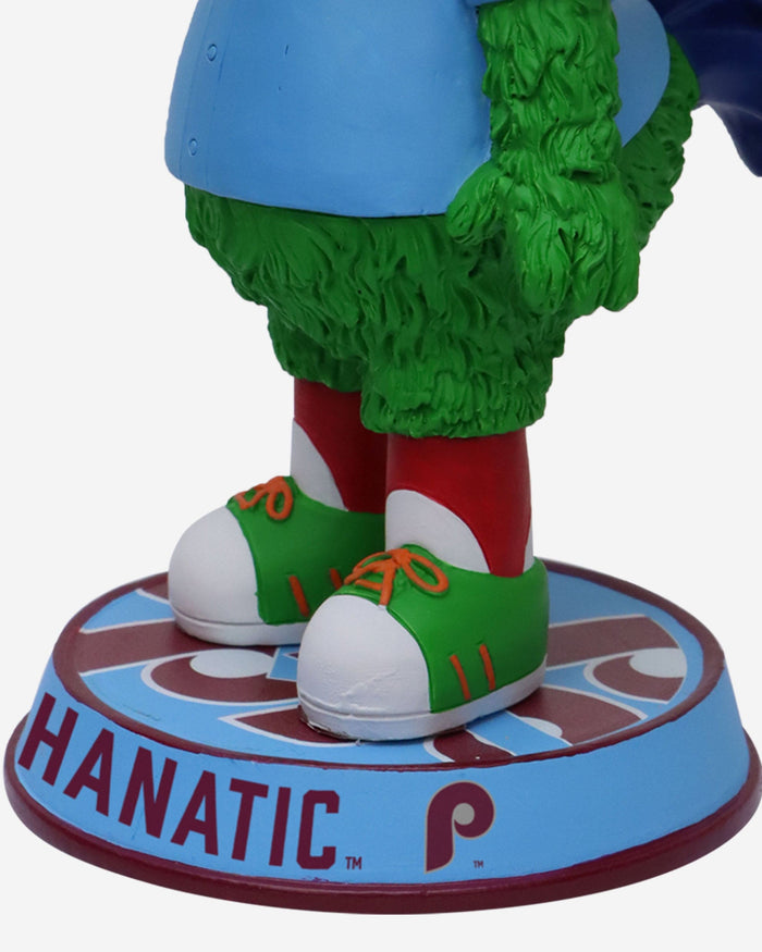 Phillie Phanatic Philadelphia Phillies Powder Blue Uniform Field Stripe Mascot Bighead Bobblehead FOCO - FOCO.com