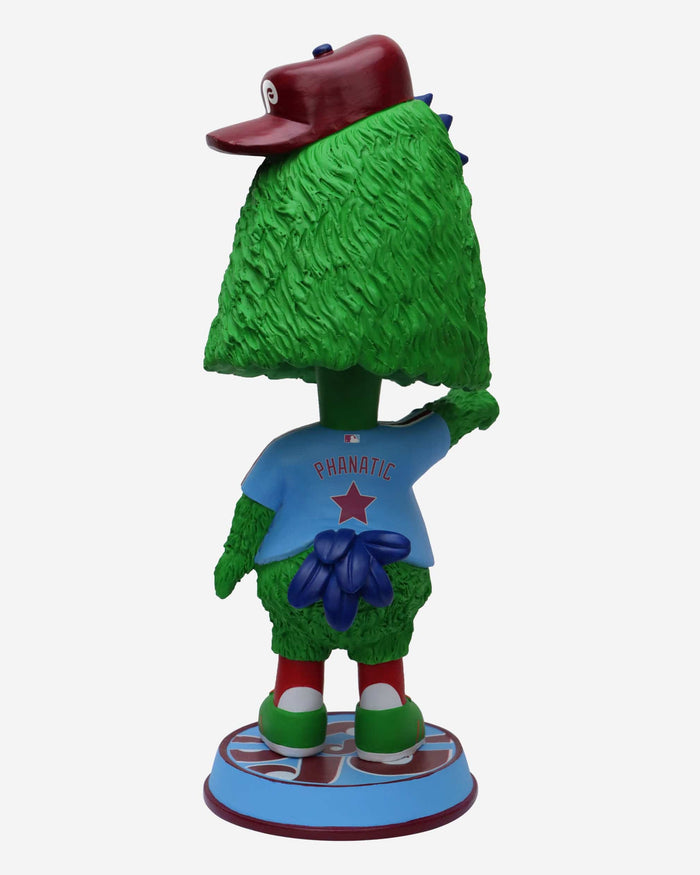 Phillie Phanatic Philadelphia Phillies Powder Blue Uniform Field Stripe Mascot Bighead Bobblehead FOCO - FOCO.com