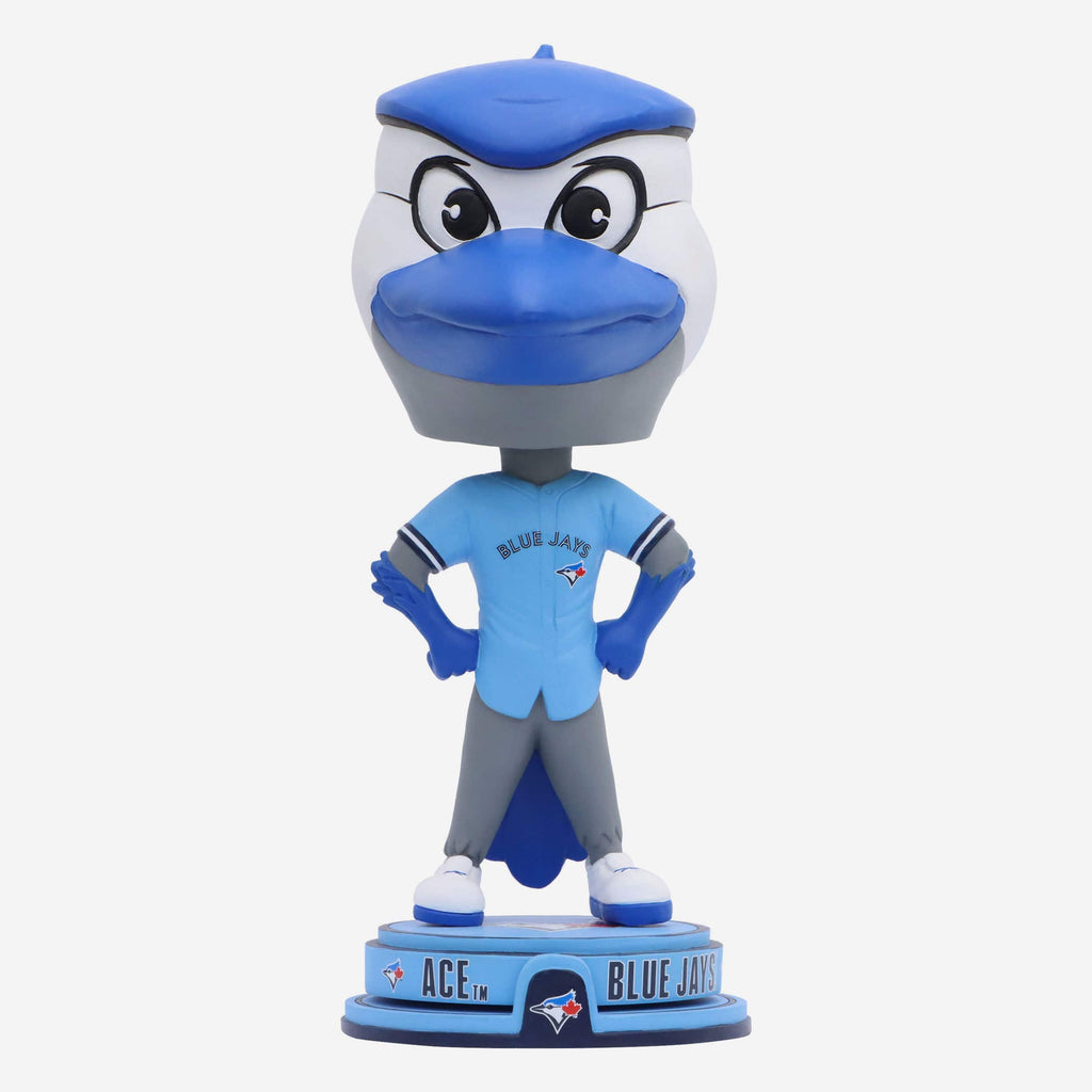 Ace Toronto Blue Jays Powder Blue Uniform Mascot Spinner Bighead Bobblehead FOCO - FOCO.com
