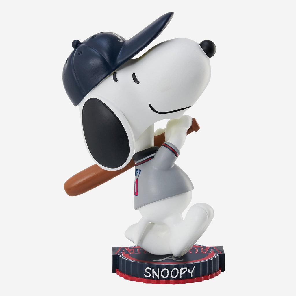 Atlanta Braves Snoopy Peanuts Bighead Bobblehead FOCO - FOCO.com