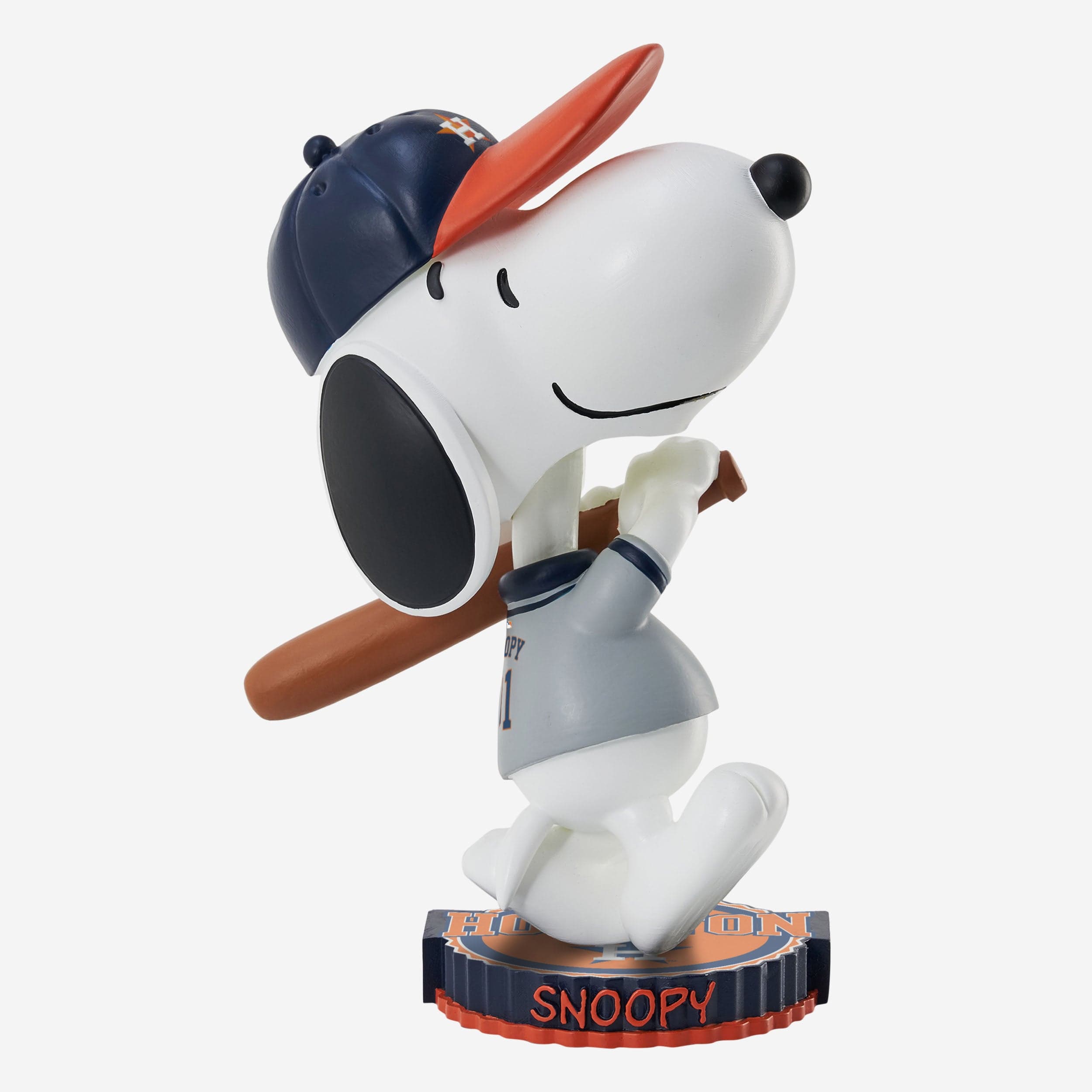 Houston Astros Peanuts Night Artemis Snoopy bobblehead signed by