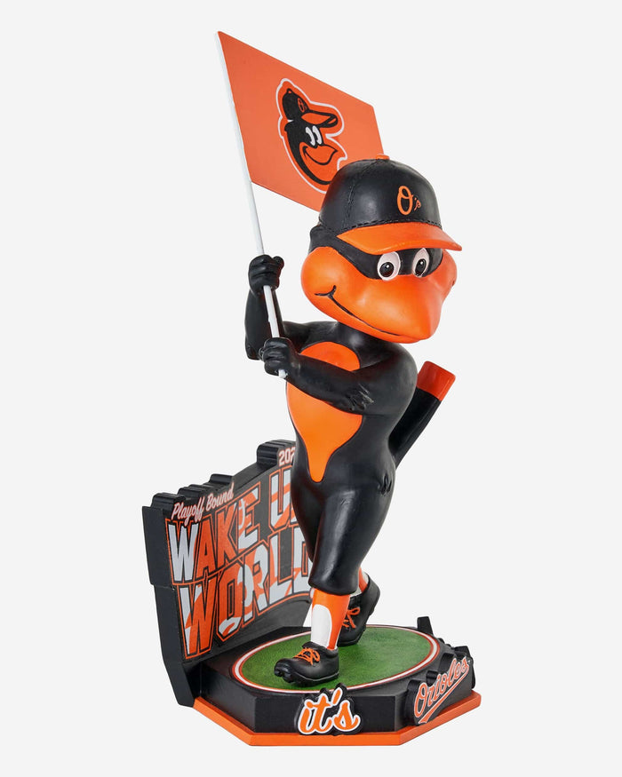 The Oriole Bird Baltimore Orioles Playoff Berth Mascot Bobblehead FOCO - FOCO.com