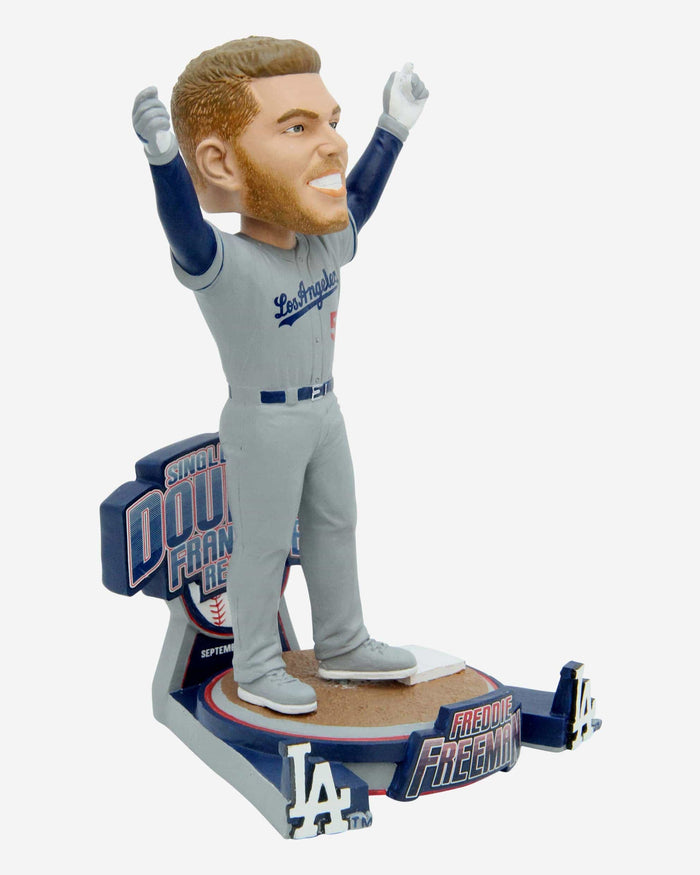 Freddie Freeman Los Angeles Dodgers Franchise Single-Season Doubles Record Bobblehead FOCO - FOCO.com