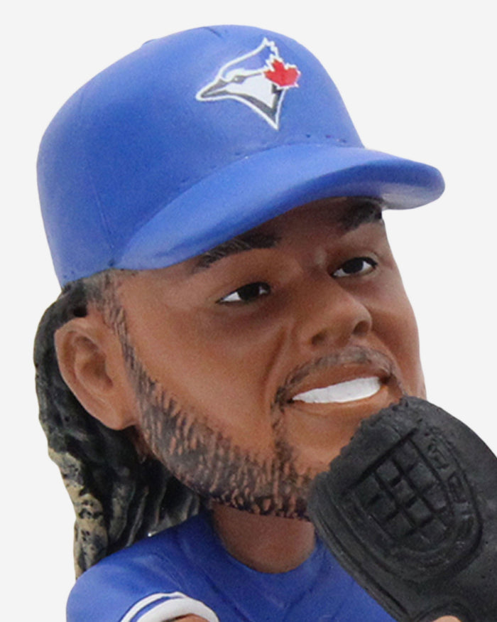 Vladimir Guerrero Jr & Trevor Richards Toronto Blue Jays Glove Toss Dual Mini Bobblehead FOCO - FOCO.com