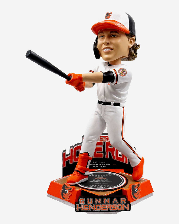 Gunnar Henderson Baltimore Orioles Eutaw Street Bobblehead FOCO - FOCO.com
