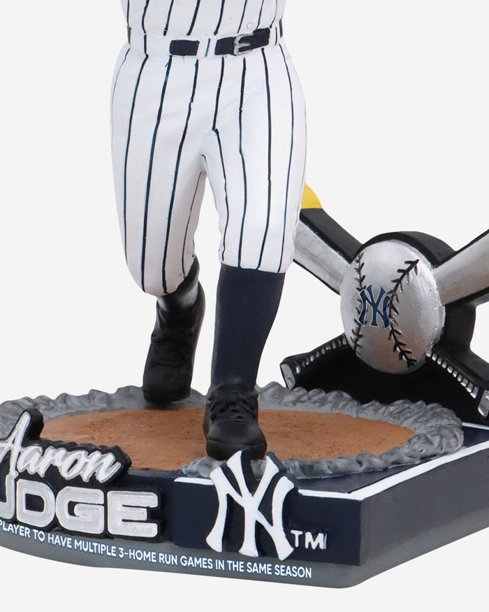Aaron Judge New York Yankees Franchise Record Multiple 3 Home Run Games Bobblehead FOCO - FOCO.com
