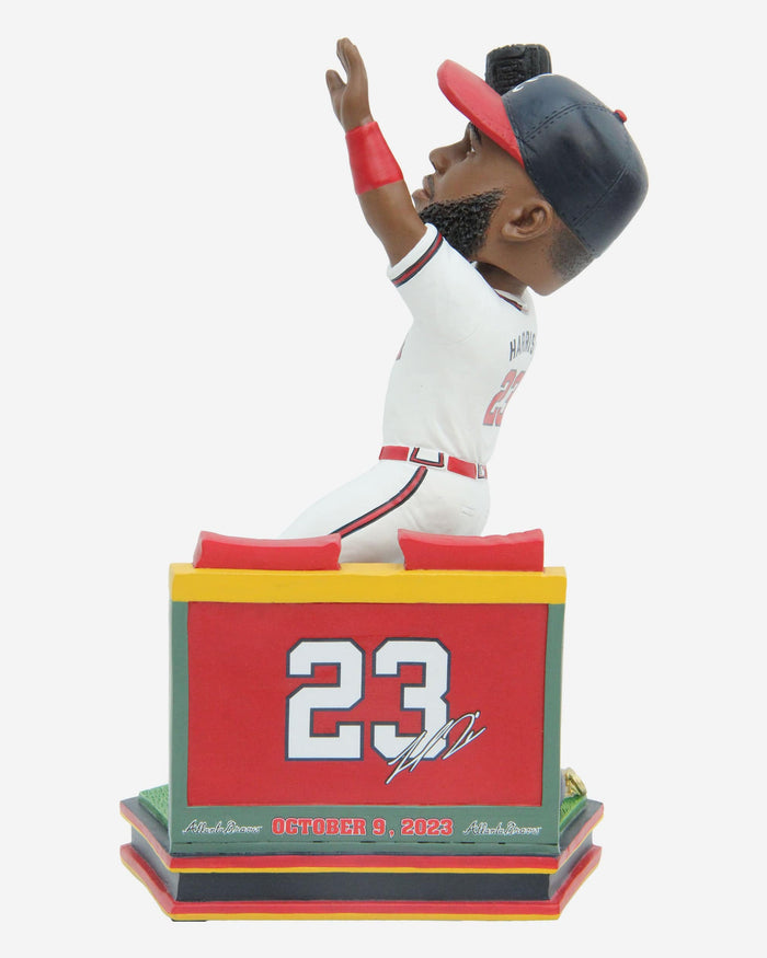 Michael Harris II Atlanta Braves 2023 NLDS Game-Ending Catch Bobblehead FOCO - FOCO.com