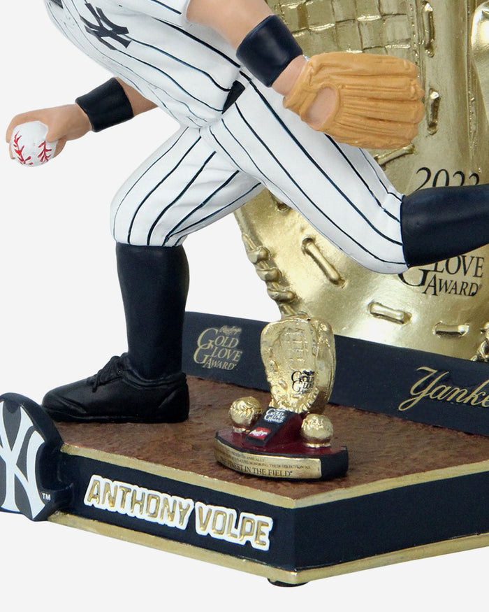 Anthony Volpe New York Yankees 2023 Gold Glove Bobblehead FOCO - FOCO.com